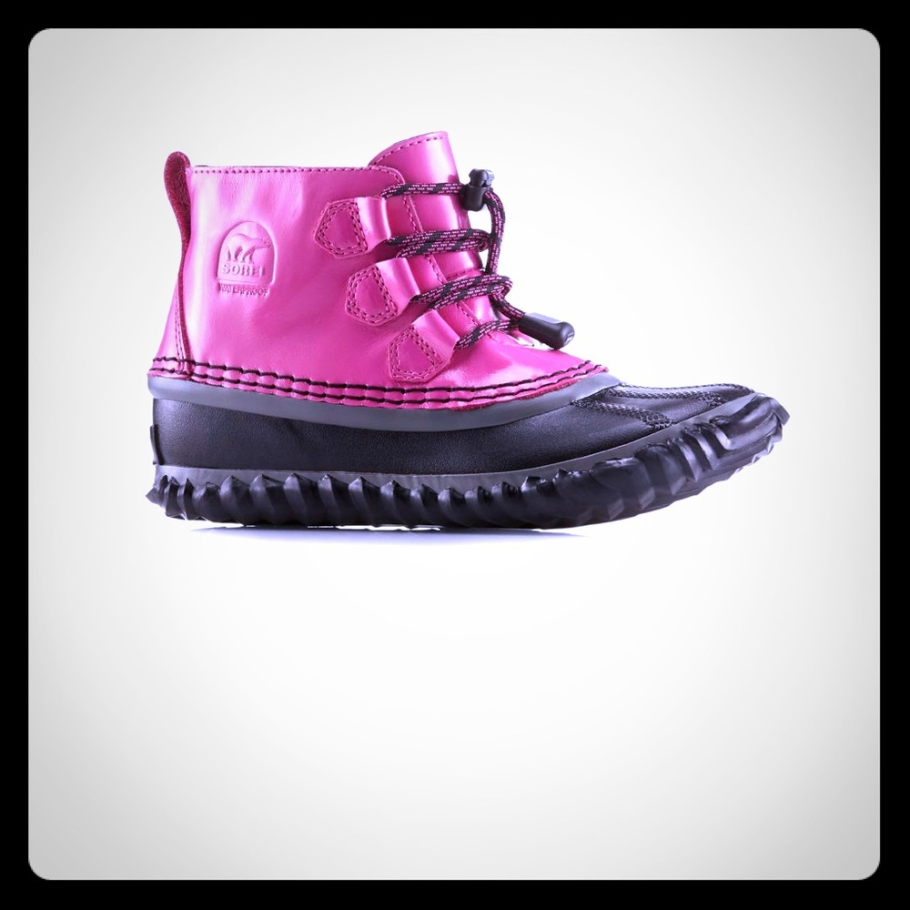 0ut and about Sorel boot